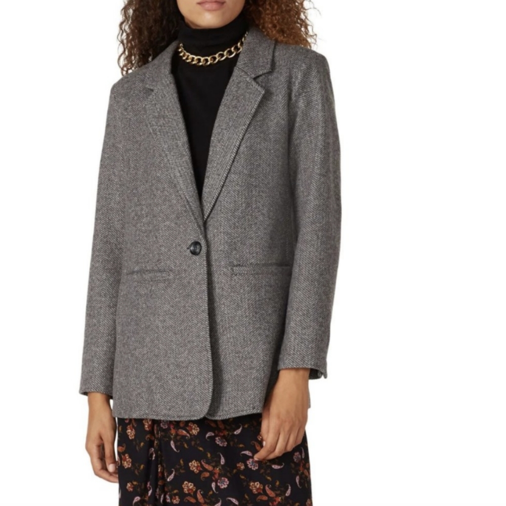 NWOT Sanctuary Daily Herringbone Sportcoat Blazer